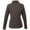 Elevate Women's Heather Dark Charcoal Stratton Knit Half Zip