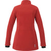 Elevate Women's Team Red Vernon Softshell Jacket