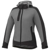 Elevate Women's Grey Storm/Black Kangari Softshell Jacket