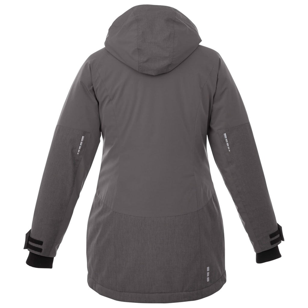 Elevate Women's Grey Storm Breckenridge Insulated Jacket