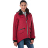 Elevate Women's Vintage Red Breckenridge Insulated Jacket