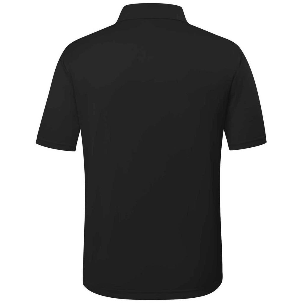 New Balance Men's Team Black Tech Polo