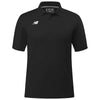 New Balance Men's Team Black Tech Polo
