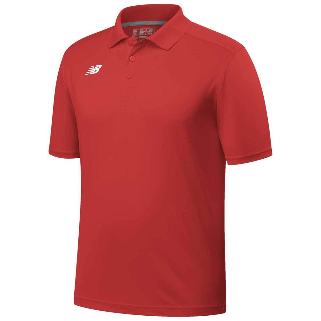 New Balance Men's Team Red Tech Polo