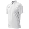 New Balance Men's White Tech Polo
