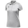 New Balance Women's Light Grey Performance Tech Polo