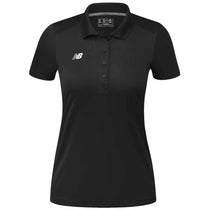 New Balance Women's Team Black Performance Tech Polo