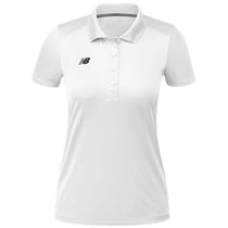 New Balance Women's White Performance Tech Polo