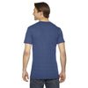 American Apparel Unisex Triblend Indigo Short-Sleeve Track T-Shirt
