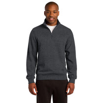 Sport-Tek Men's Graphite Heather Tall 1/4-Zip Sweatshirt