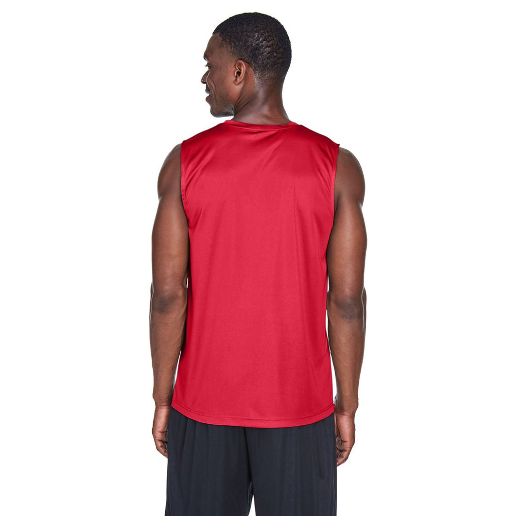 Team 365 Men's Sport Red Zone Performance Muscle T-Shirt