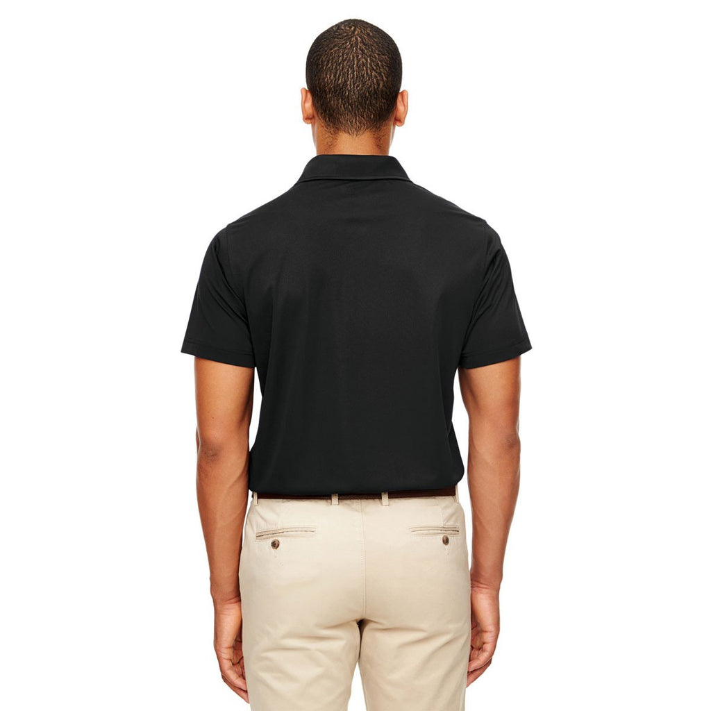 Team 365 Men's Black Command Snag-Protection Polo