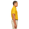 Team 365 Men's Sport Athletic Gold Command Snag-Protection Polo