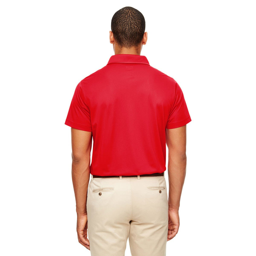 Team 365 Men's Sport Red Command Snag-Protection Polo