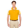 Team 365 Men's Sport Athletic Gold Victor Performance Polo