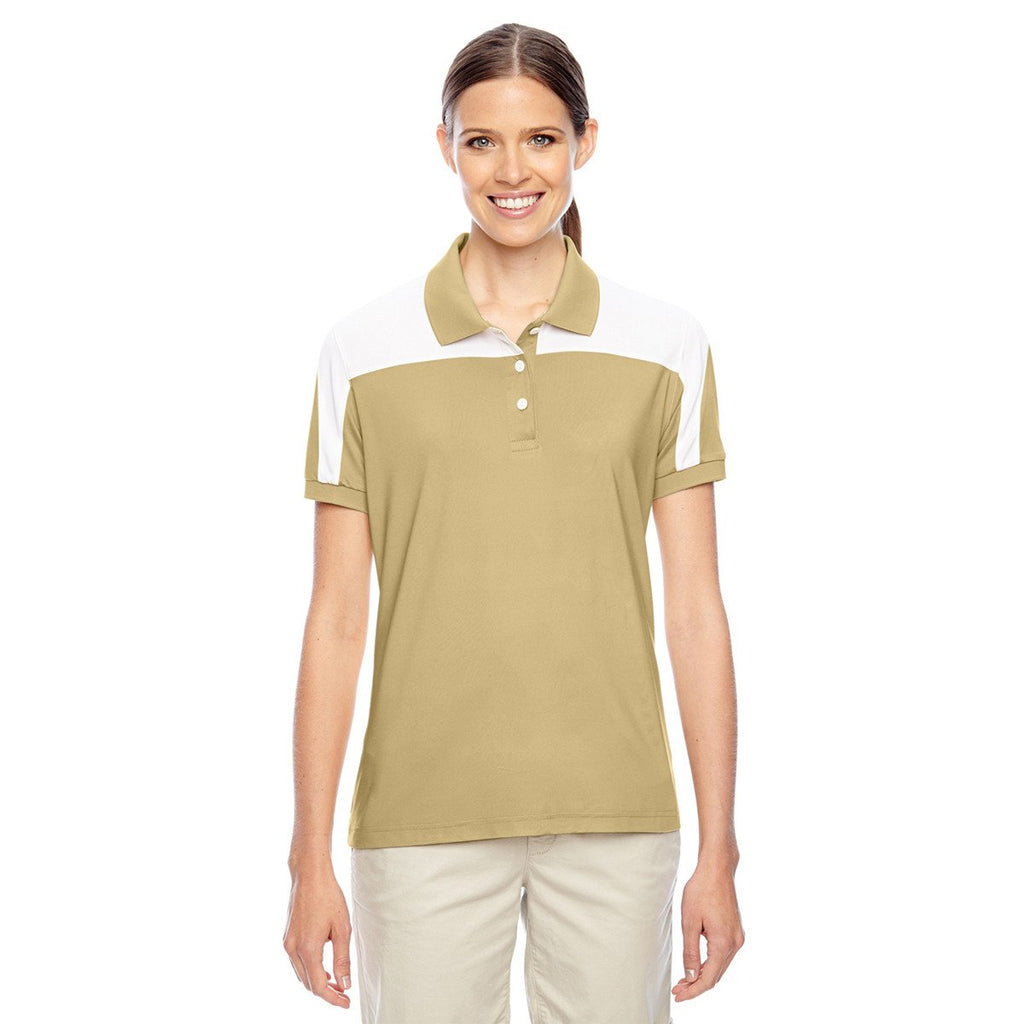 Team 365 Women's Sport Vegas Gold Victor Performance Polo