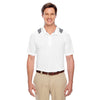 Team 365 Men's White Innovator Performance Polo