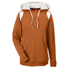 Team 365 Men's Sport Burnt Orange/White Elite Performance Hoodie