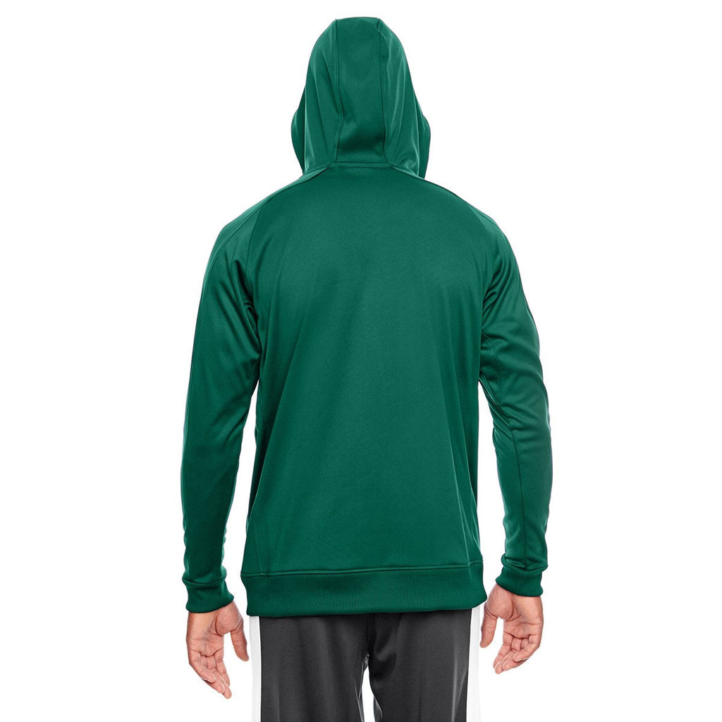 Team 365 Men's Sport Forest/White Elite Performance Hoodie