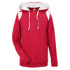 Team 365 Men's Sport Red/White Elite Performance Hoodie