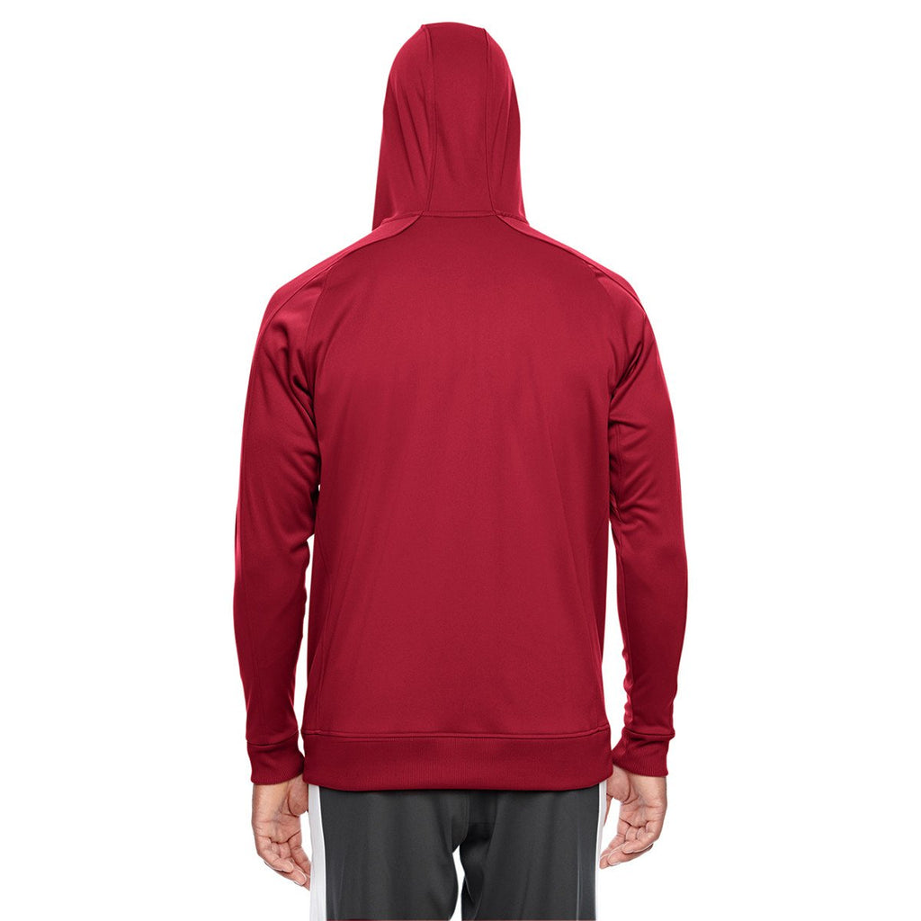 Team 365 Men's Sport Scarlet Red Elite Performance Hoodie