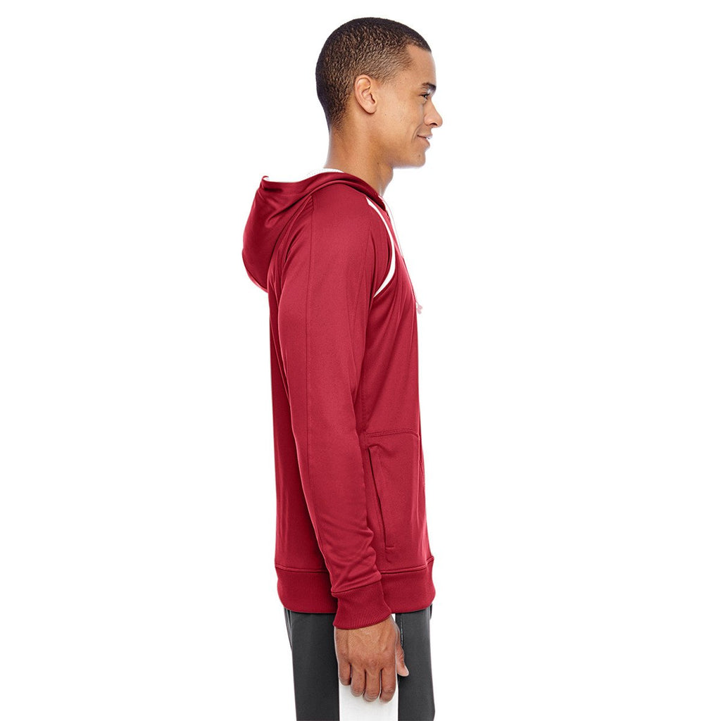 Team 365 Men's Sport Scarlet Red Elite Performance Hoodie