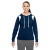 Team 365 Women's Sport Dark Navy/White Elite Performance Hoodie