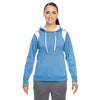 Team 365 Women's Sport Light Blue/White Elite Performance Hoodie