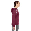 Team 365 Women's Sport Maroon/White Elite Performance Hoodie