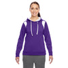 Team 365 Women's Sport Purple/White Elite Performance Hoodie