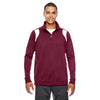 Team 365 Men's Sport Maroon/White Elite Performance Quarter-Zip