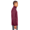Team 365 Men's Sport Maroon/White Elite Performance Quarter-Zip