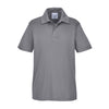 Team 365 Youth Sport Graphite Zone Performance Polo