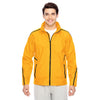 Team 365 Men's Sport Athletic Gold Conquest Jacket with Mesh Lining