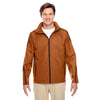 Team 365 Men's Sport Burnt Orange Conquest Jacket with Fleece Lining
