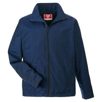 Team 365 Men's Sport Dark Navy Conquest Jacket with Fleece Lining