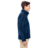 Team 365 Men's Sport Dark Navy Conquest Jacket with Fleece Lining