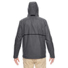 Team 365 Men's Sport Graphite Conquest Jacket with Fleece Lining
