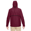 Team 365 Men's Sport Maroon Conquest Jacket with Fleece Lining