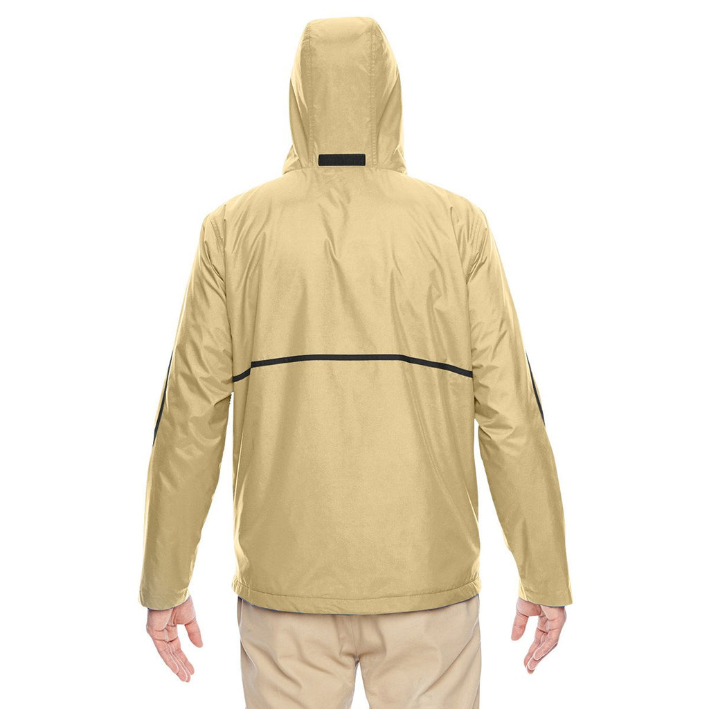 Team 365 Men's Sport Vegas Gold Conquest Jacket with Fleece Lining
