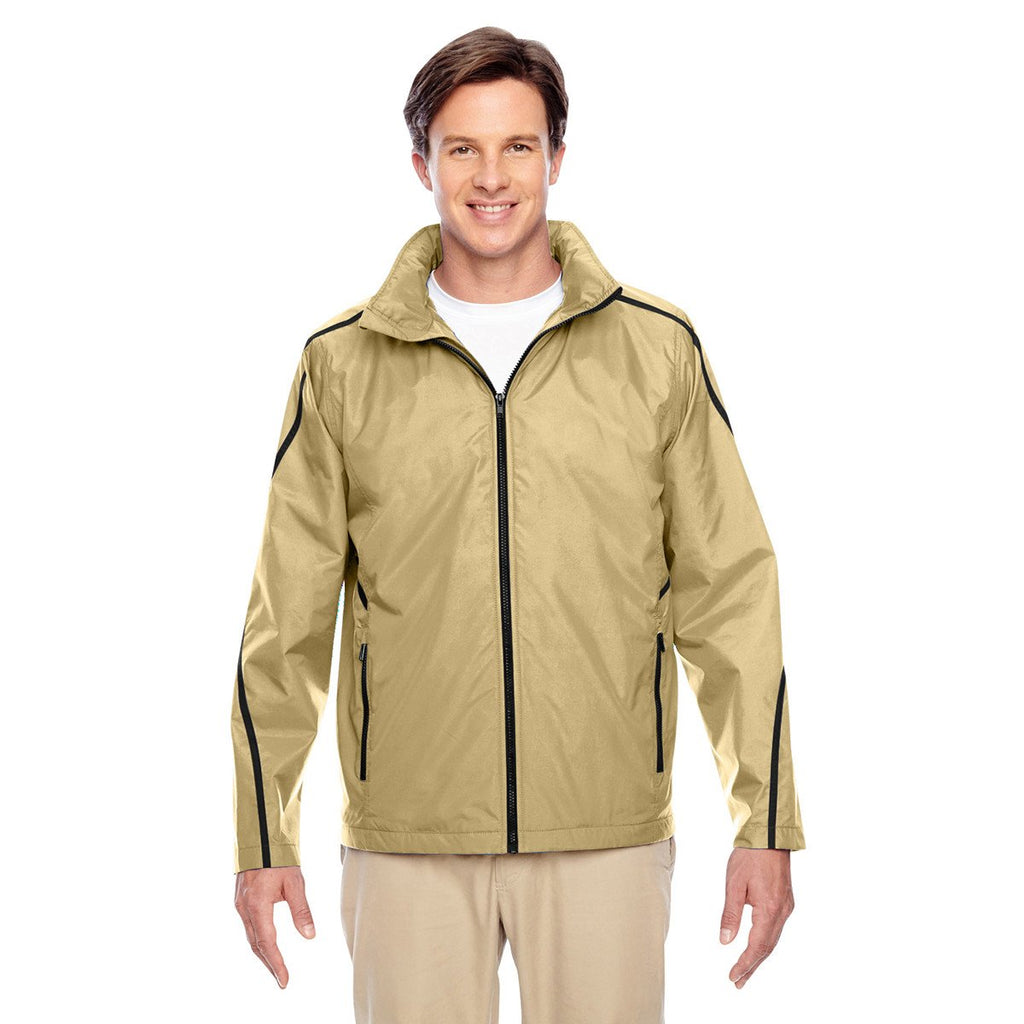 Team 365 Men's Sport Vegas Gold Conquest Jacket with Fleece Lining