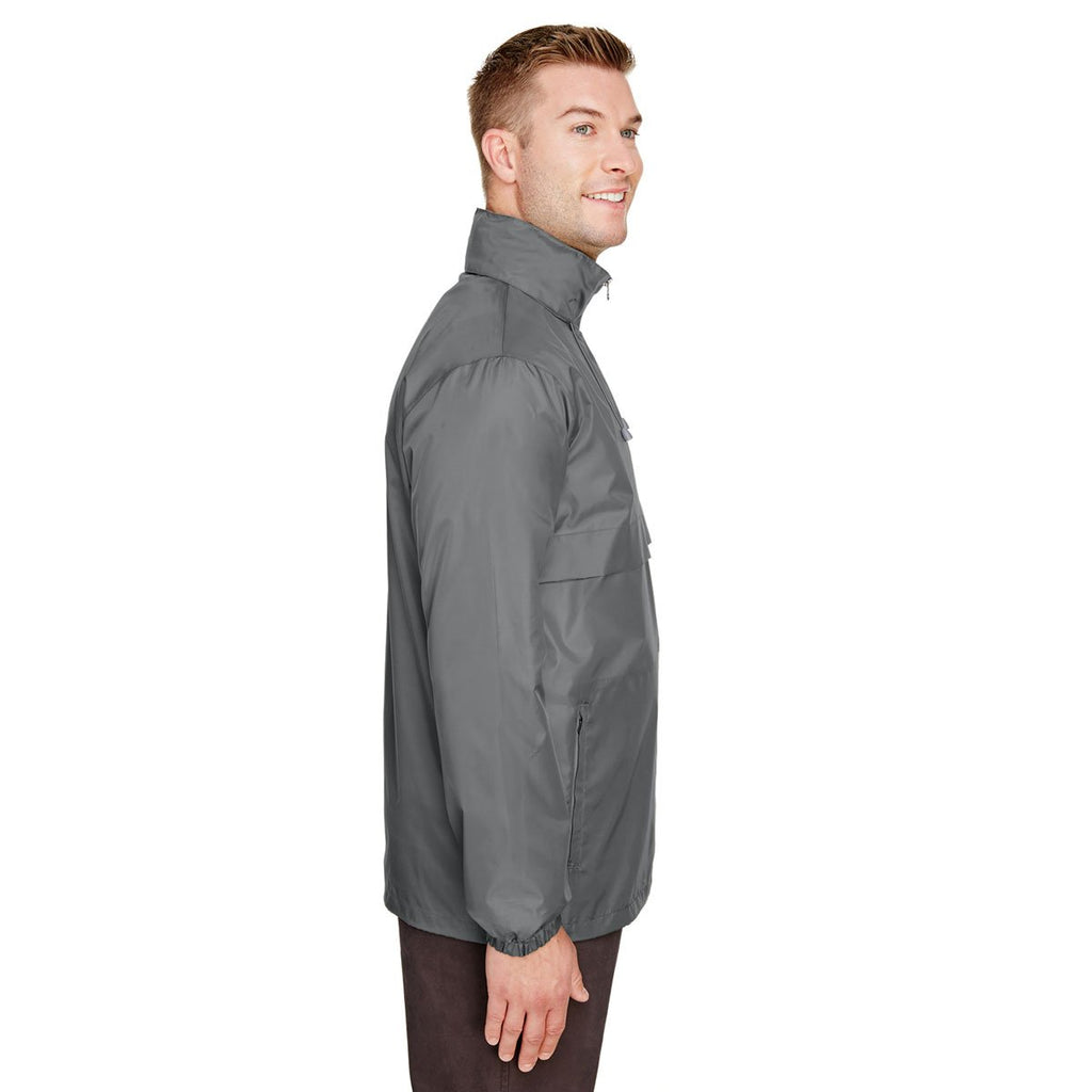 Team 365 Men's Sport Graphite Zone Protect Lightweight Jacket