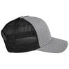 Team 365 Dark Grey Heather/Black Zone Sonic Heather Trucker Cap