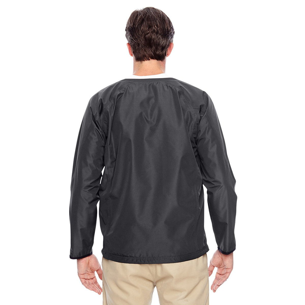 Team 365 Men's Sport Graphite Dominator Waterproof Windshirt