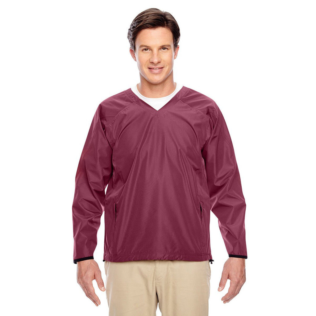 Team 365 Men's Sport Maroon Dominator Waterproof Windshirt