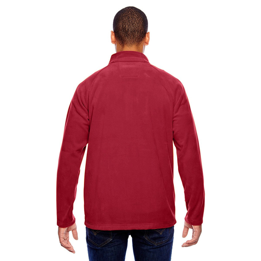 Team 365 Men's Sport Scarlet Red Campus Microfleece Jacket
