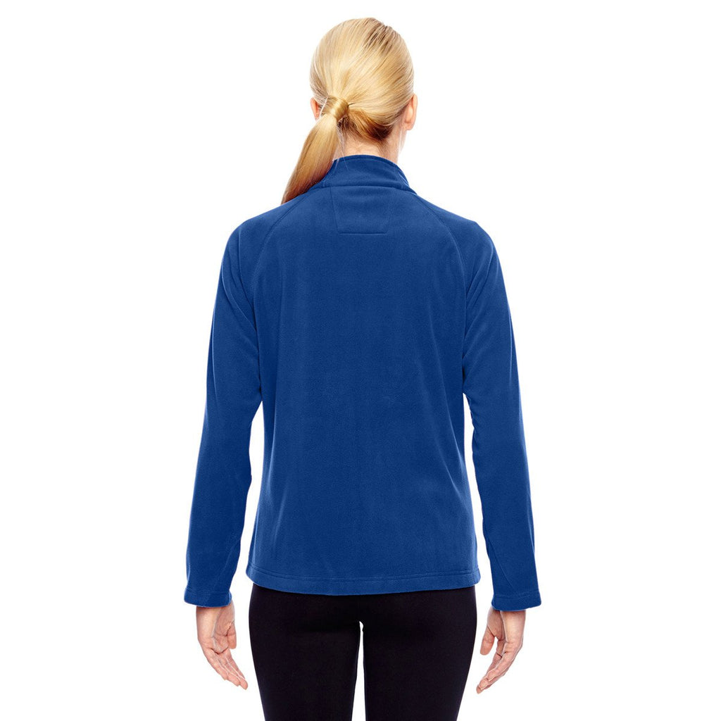 Team 365 Women's Sport Royal Campus Microfleece Jacket