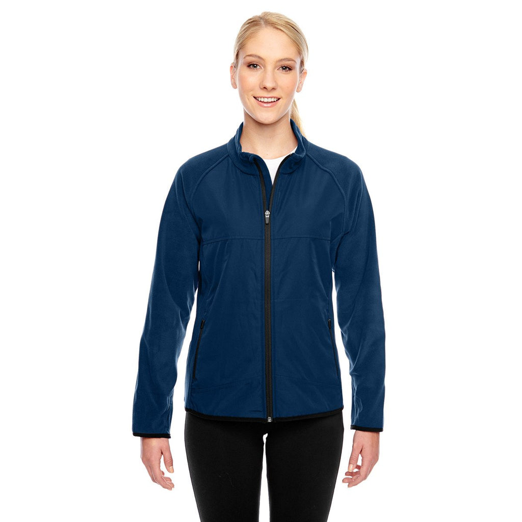 Team 365 Women's Sport Dark Navy Pride Microfleece Jacket