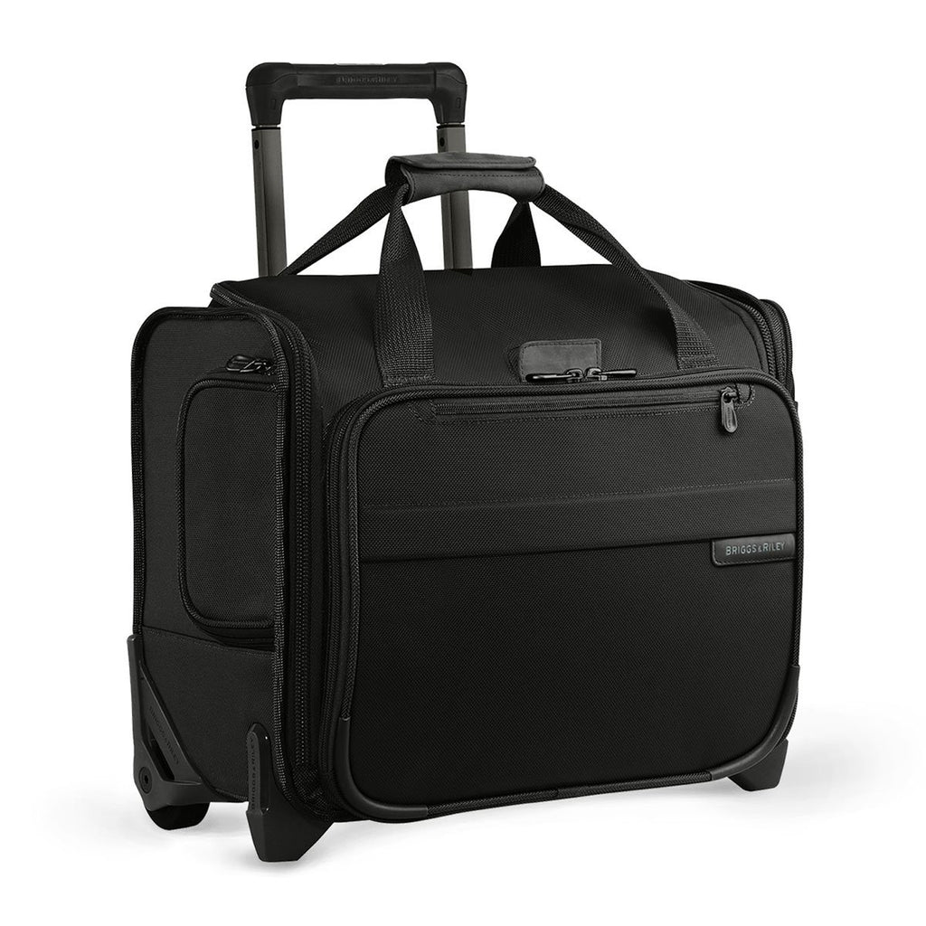 Briggs & Riley Black Baseline Rolling Cabin Bag