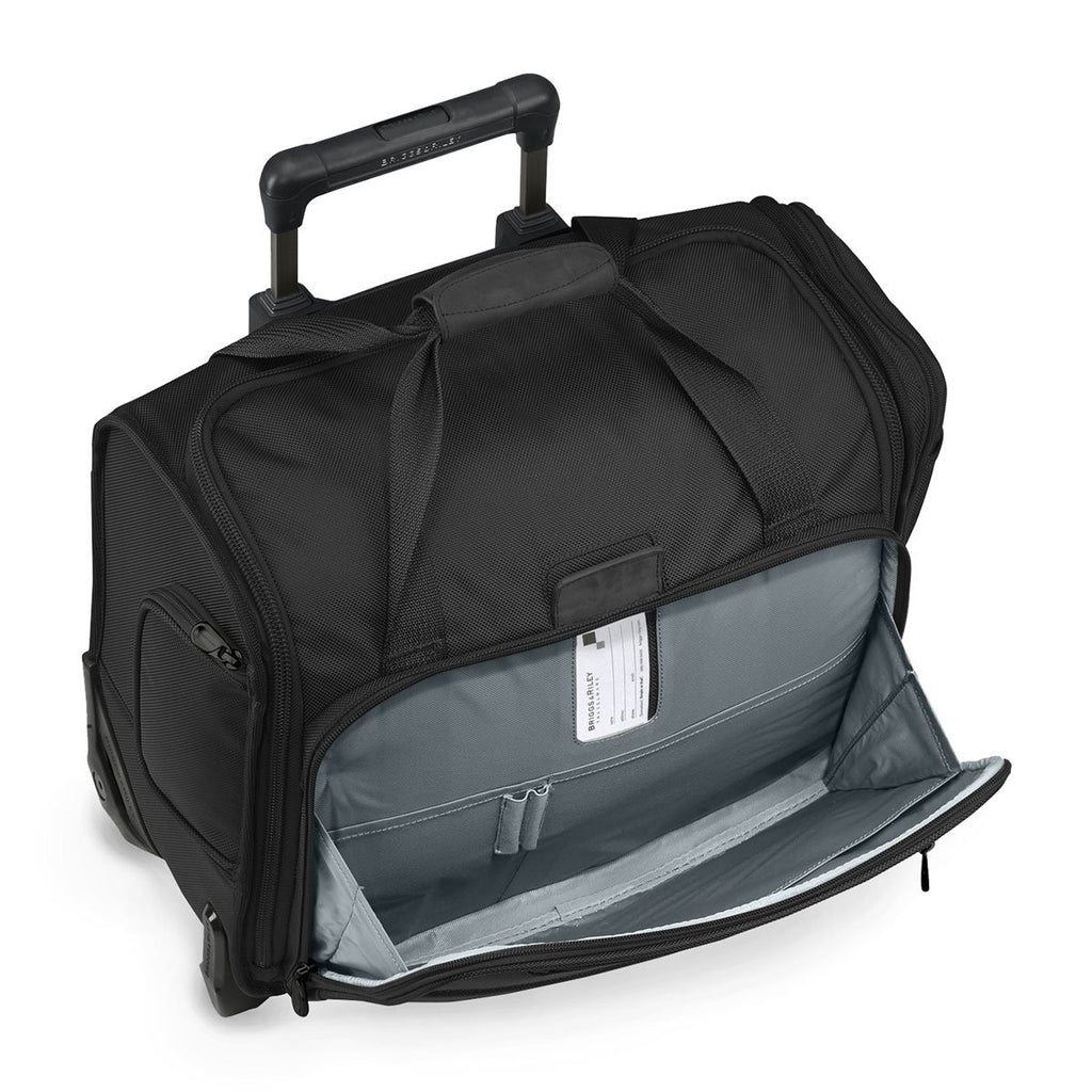 Briggs & Riley Black Baseline Rolling Cabin Bag